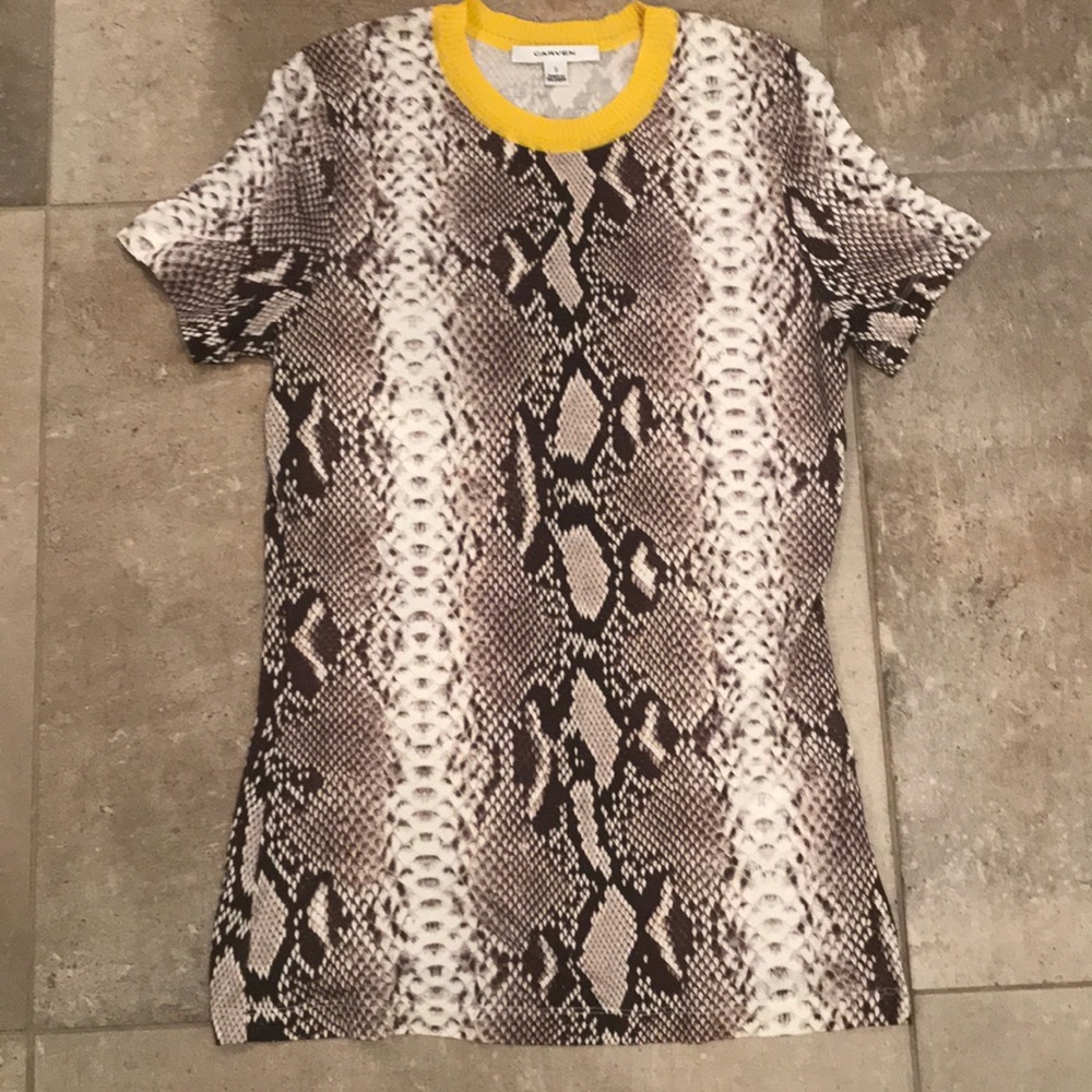 Carven snake print T-shirt